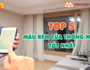 Top 5 mẫu rèm cửa thông minh đang hot trên thị trường hiện nay