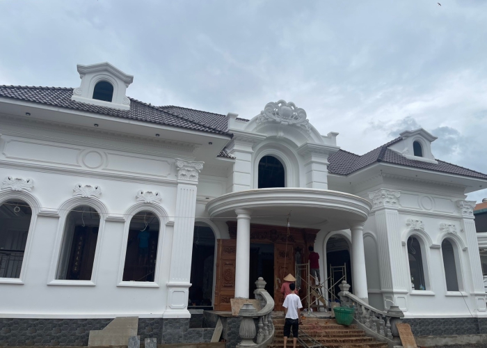 Thi công mô tơ cổng tự động âm sàn Roger, chuông cửa màn hình, giải pháp an toàn điện, hệ thống an ninh