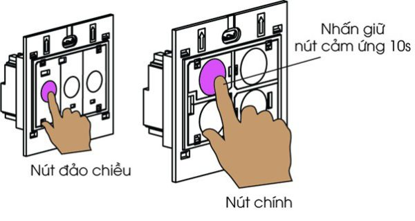 Cài đặt binding cho công tắc