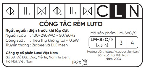 Tem sản phẩm công tắc rèm
